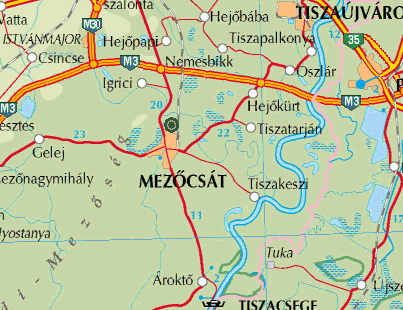 nyékládháza térkép Mekav Kft.   Mezőcsáti Kavicsbánya   Kapcsolat nyékládháza térkép
